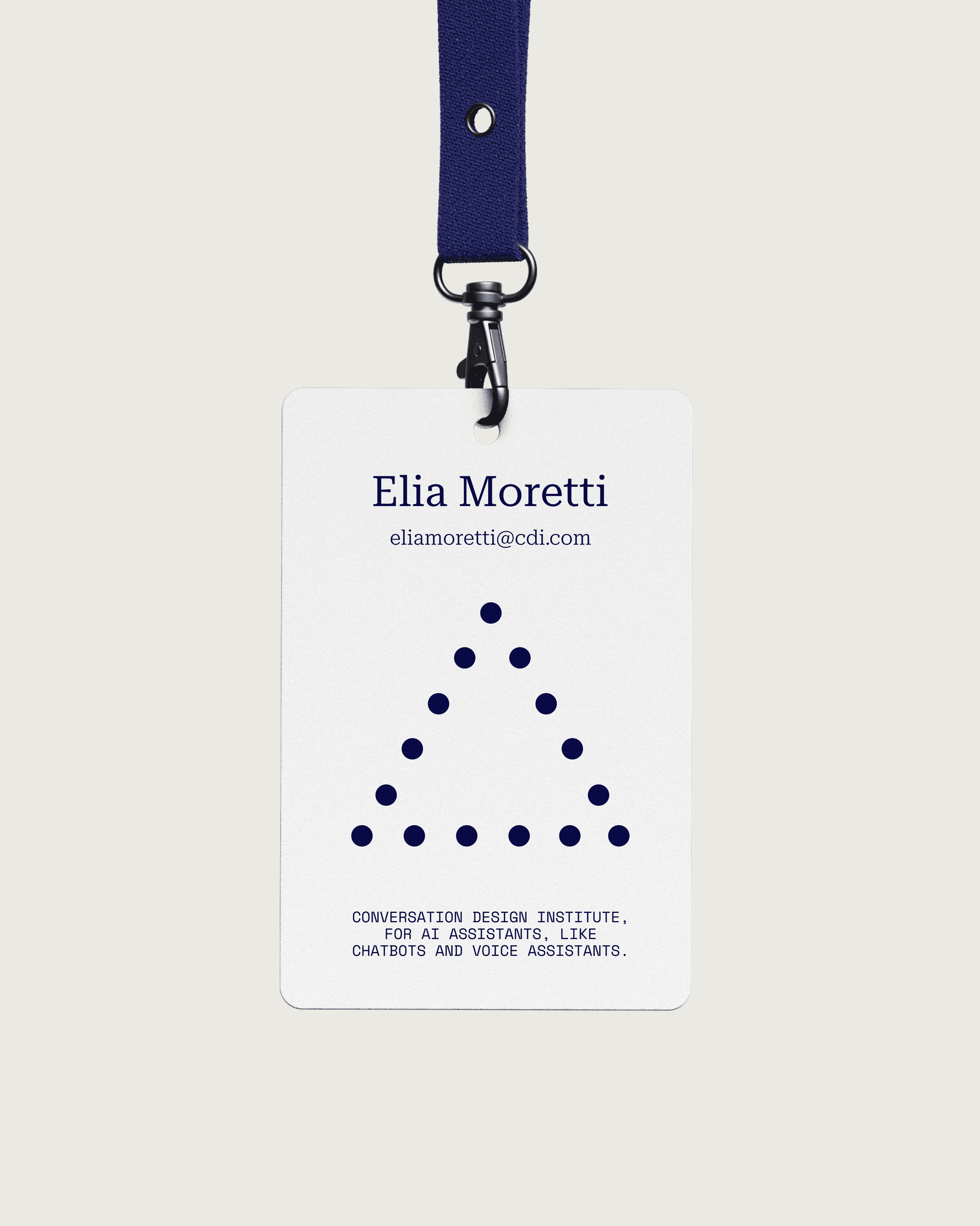 personal card