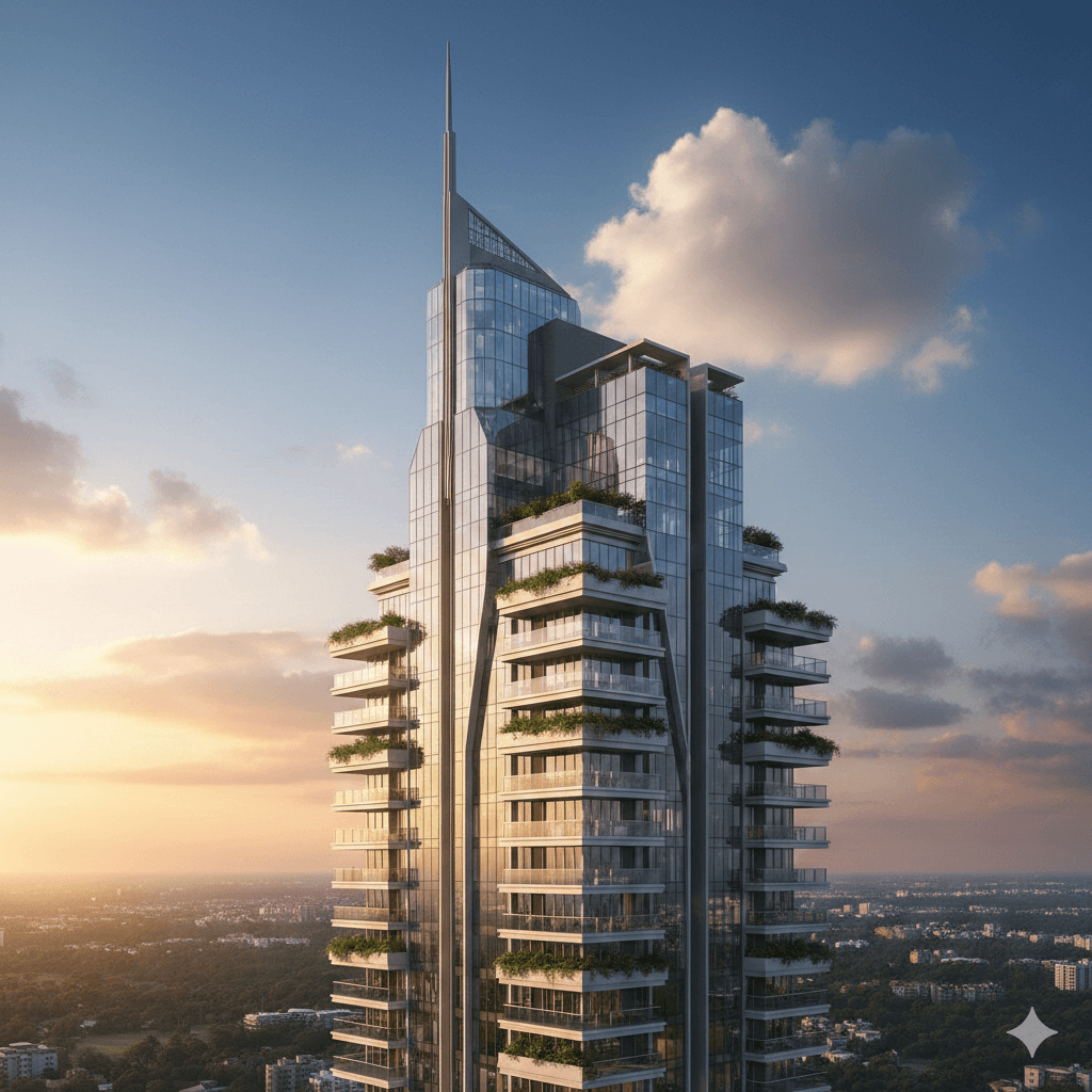 Iconic luxury high-rise tower at Sector 113 Dwarka Expressway Gurgaon