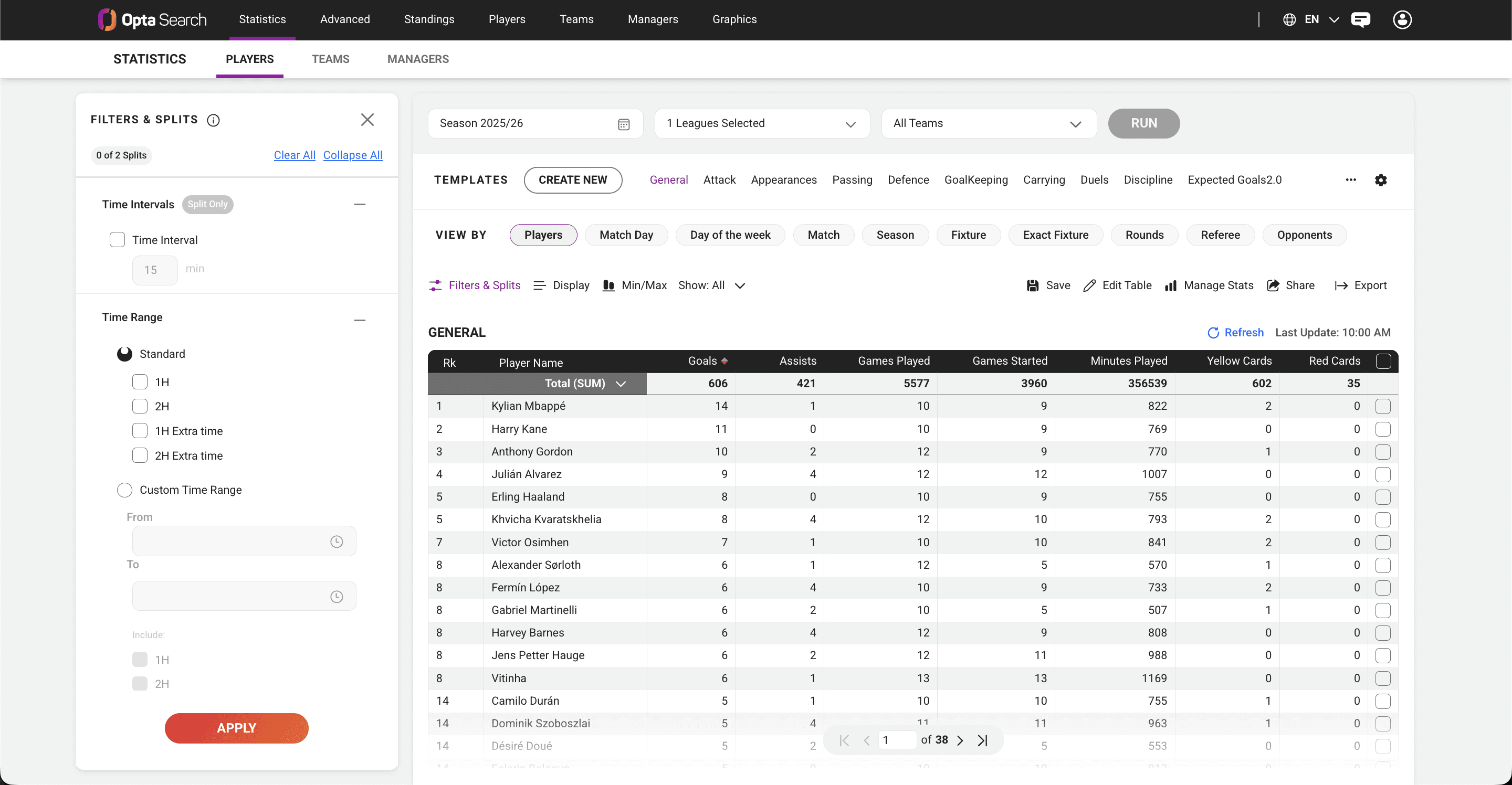 Opta Search screenshot placeholder 02