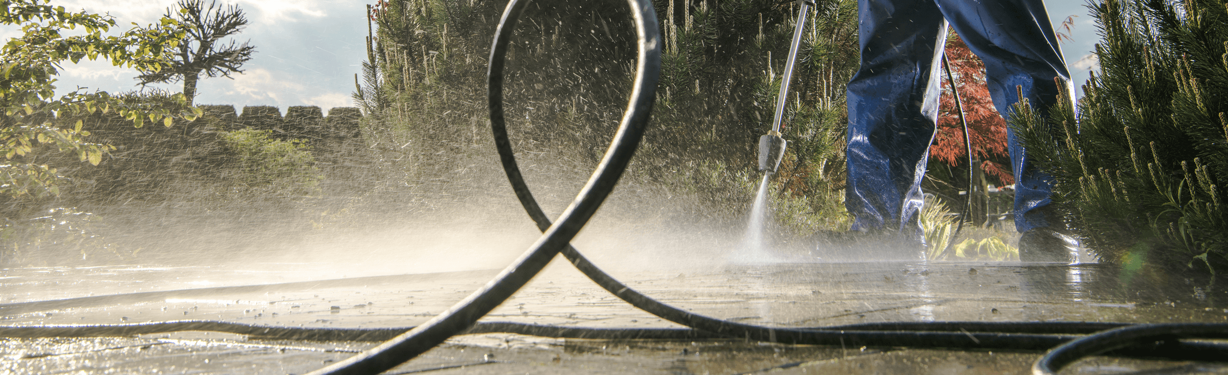 High-pressure washing & cleaning | Atmore Painters