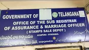 Telangana Records 55% Surge in Property Registrations in January newws cover by Charan Group