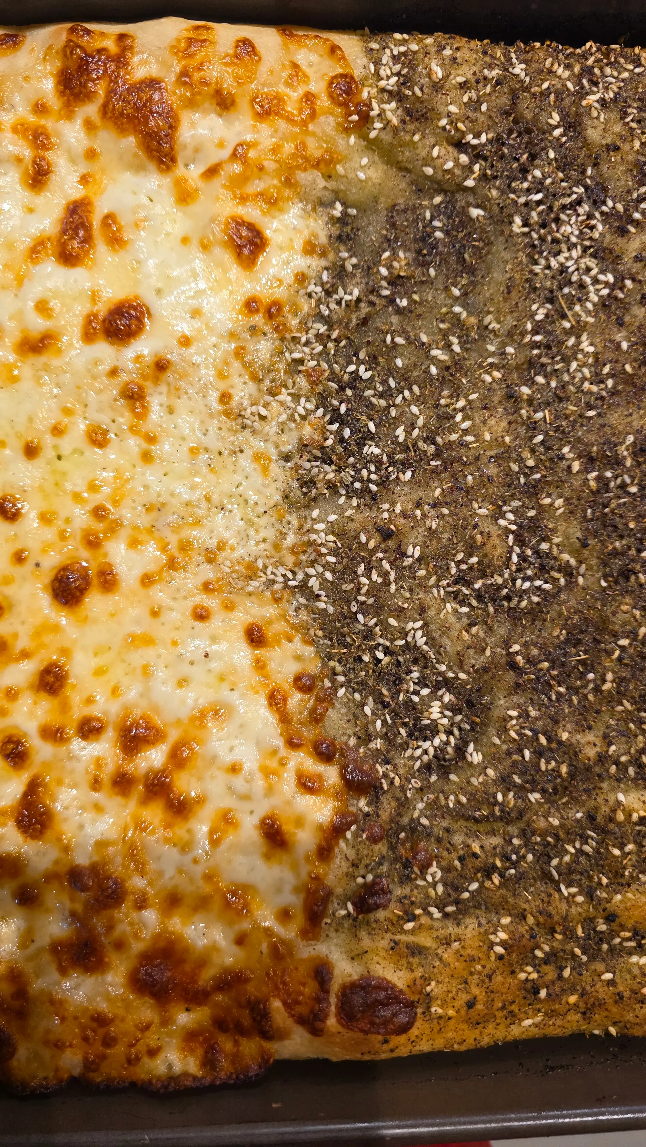 Galette Man’kouche au zaatar
