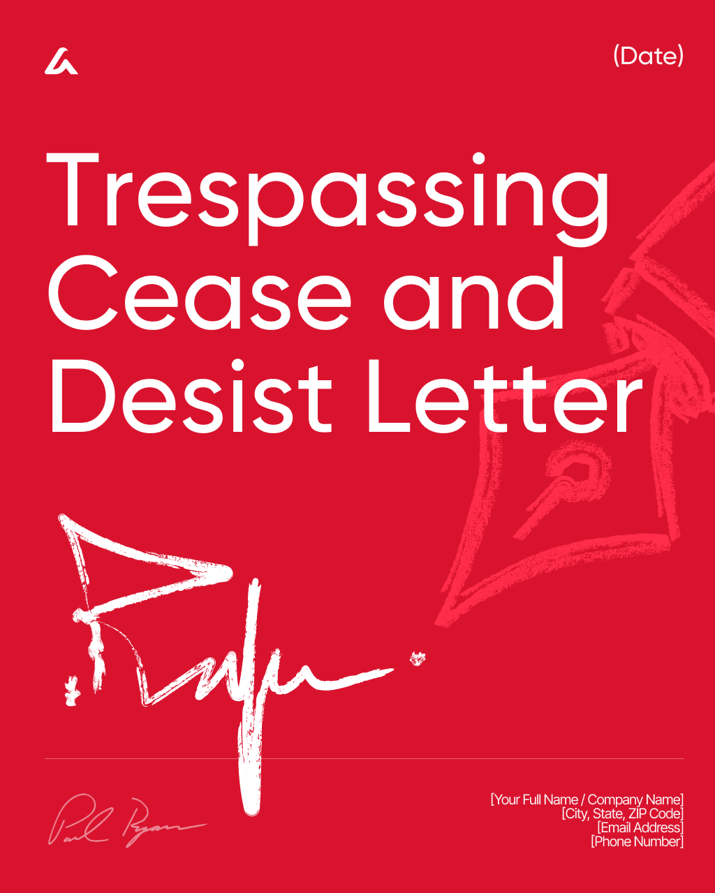 Trespassing Cease and Desist Letter