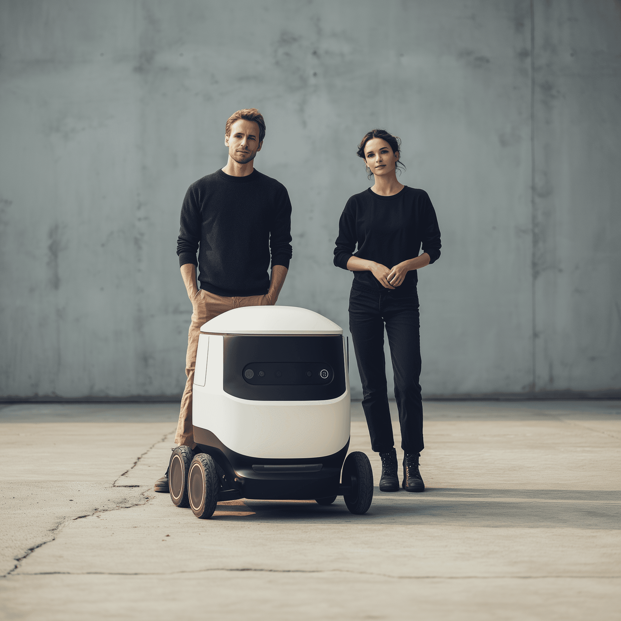 Nick & Jess, founders building last-mile delivery vehicles