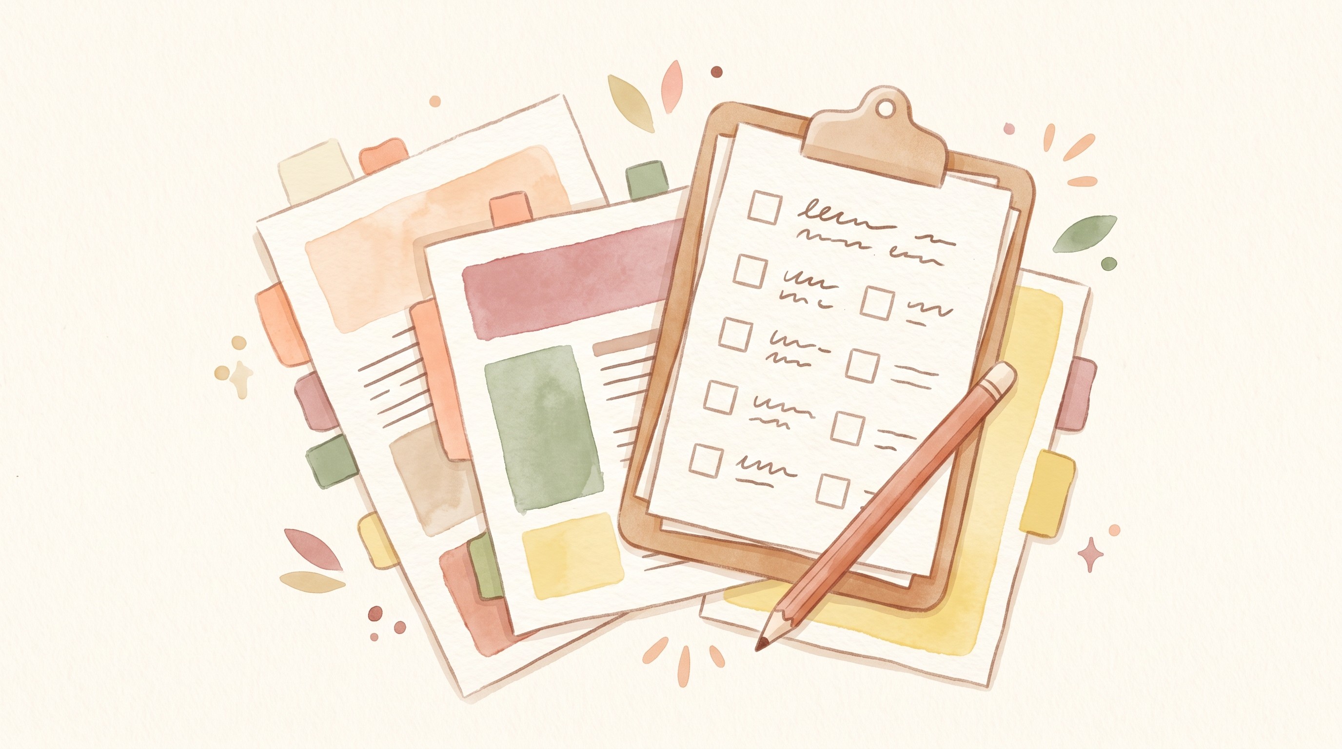 Journal fit checklist with manuscript and recent issues