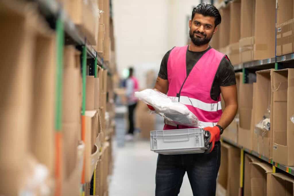 E-Commerce-Fulfillment Lageransicht