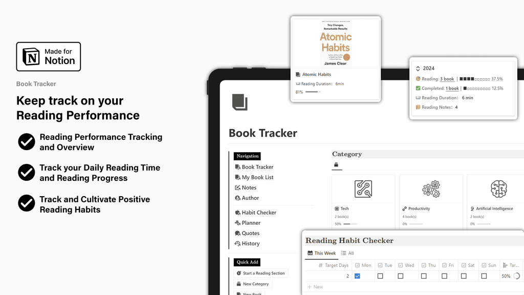 Notion Book Tracker Banner Image 1