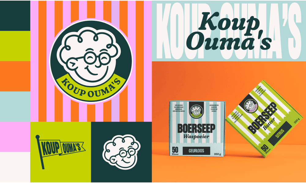 A composition of brand elements.