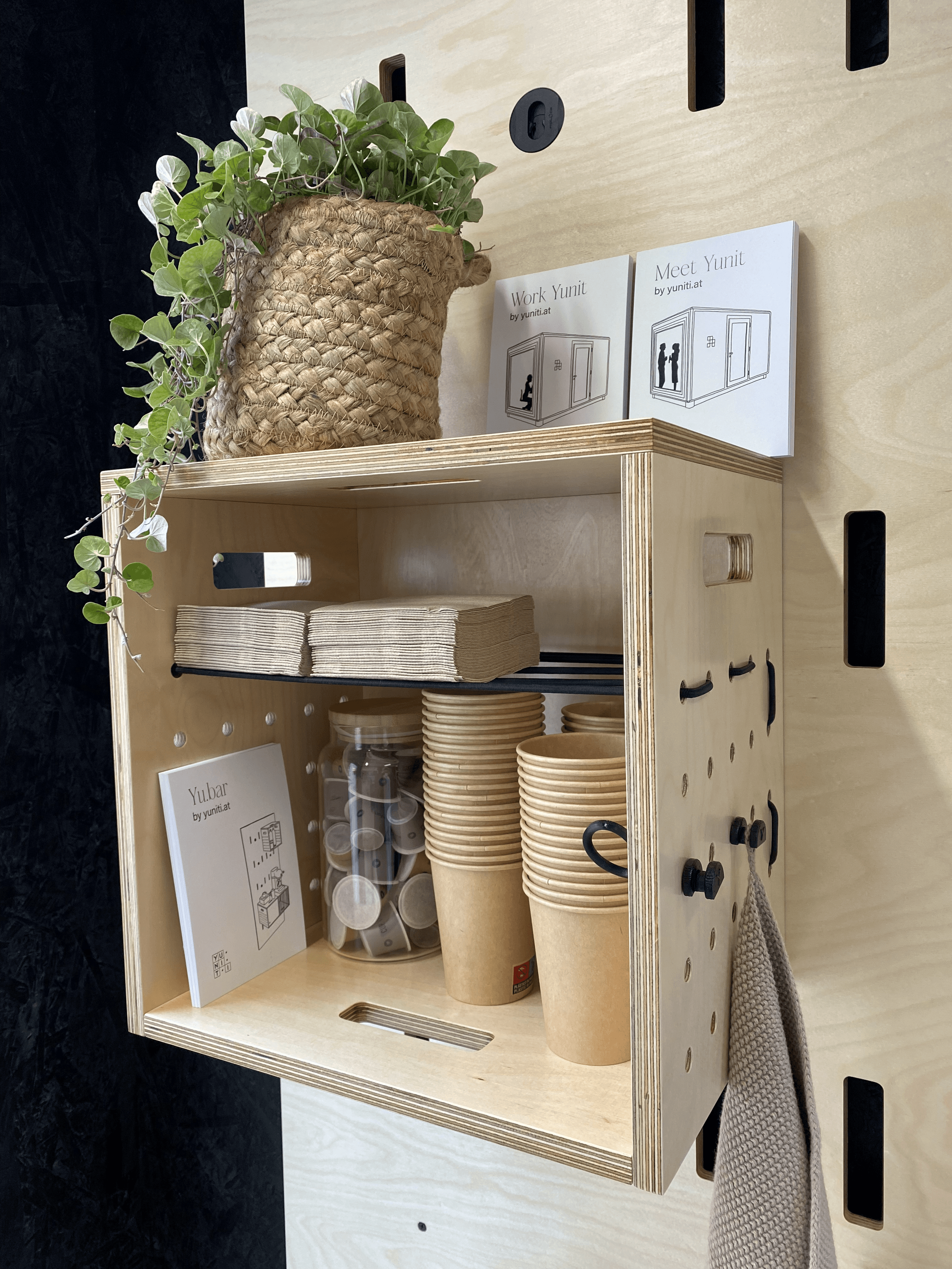 Messestand Yunit Medium yu.bar