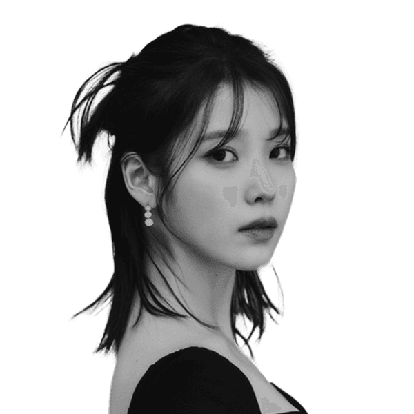 가수 아이유의 프로필 사진