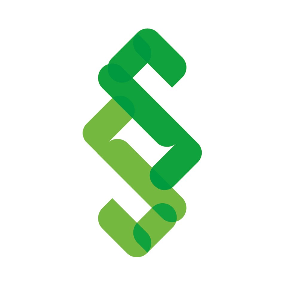 Stylized icon of a paragraph symbol