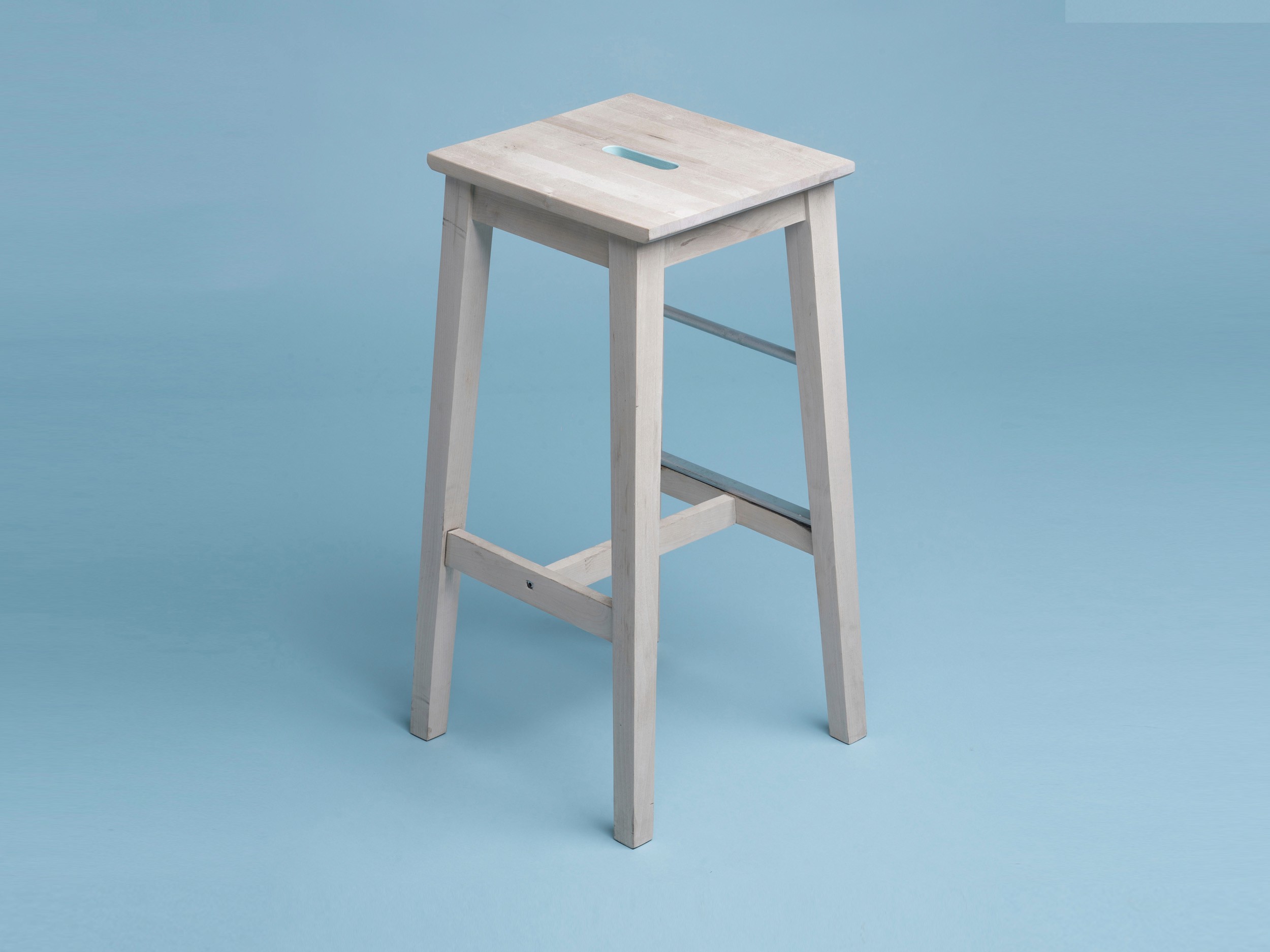 Stool - Unfinished Beech