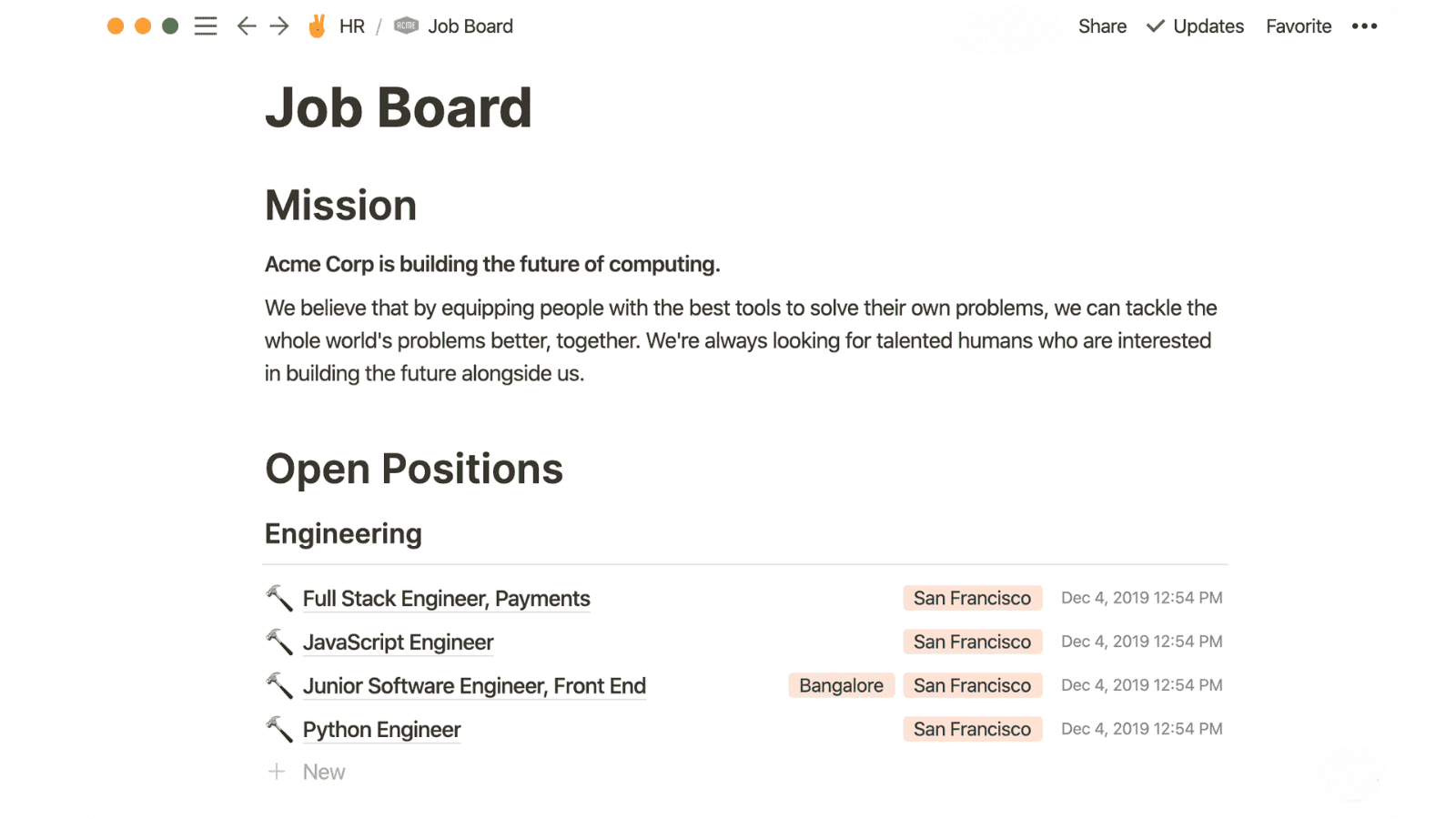 Notion Job Board