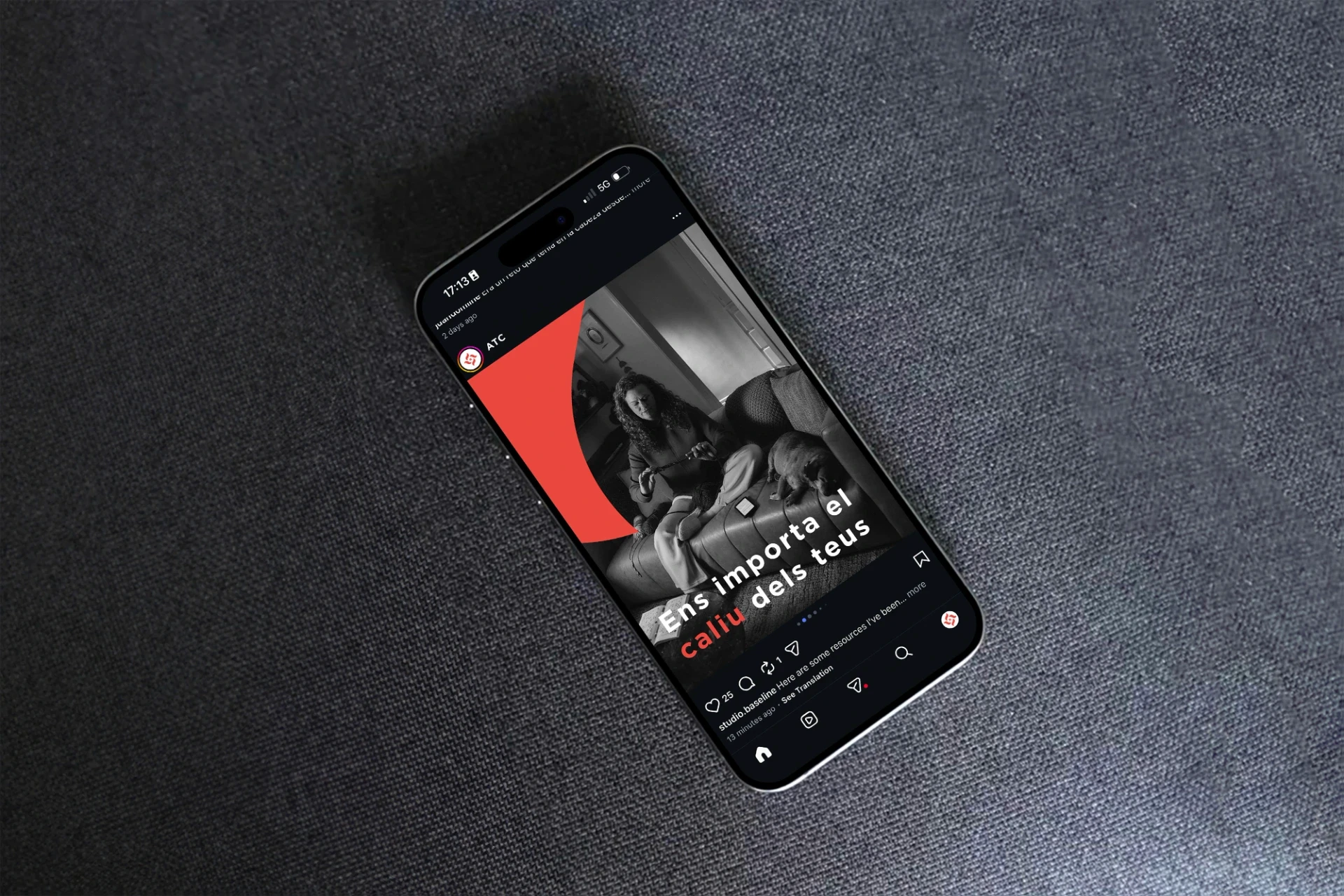 iPhone: visual identity by freelance graphic designer Barcelona.