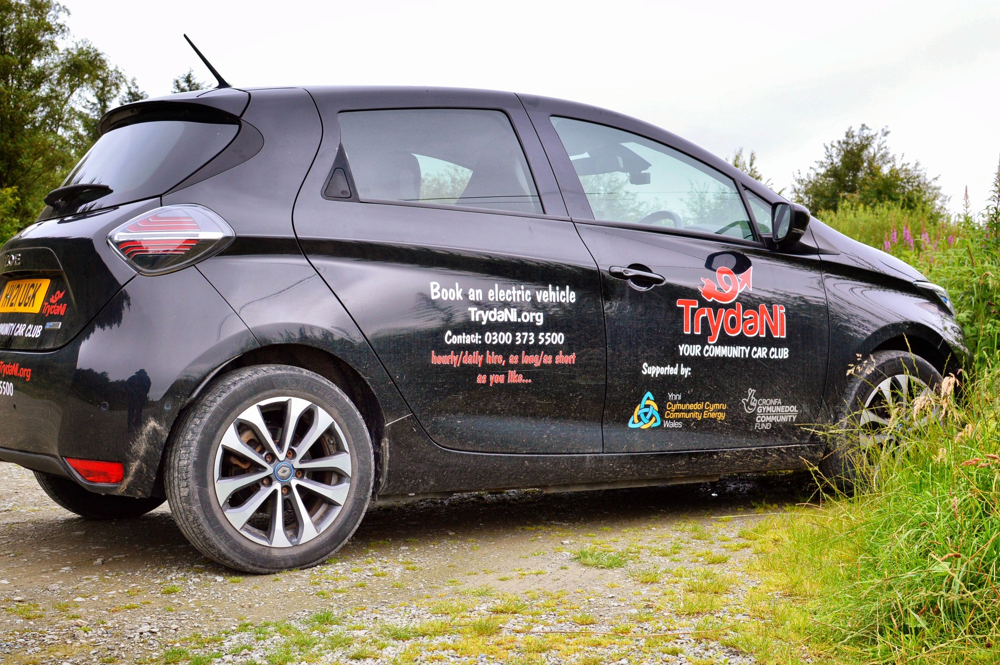 Renault Zoe in Penrhyn-coch