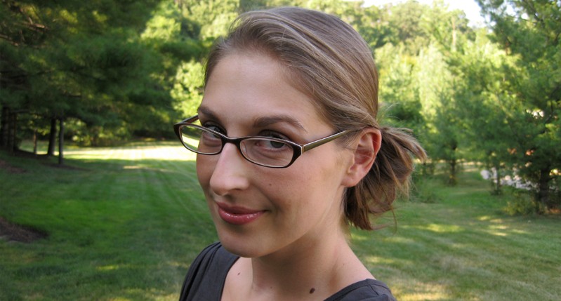 headshot of blond woman