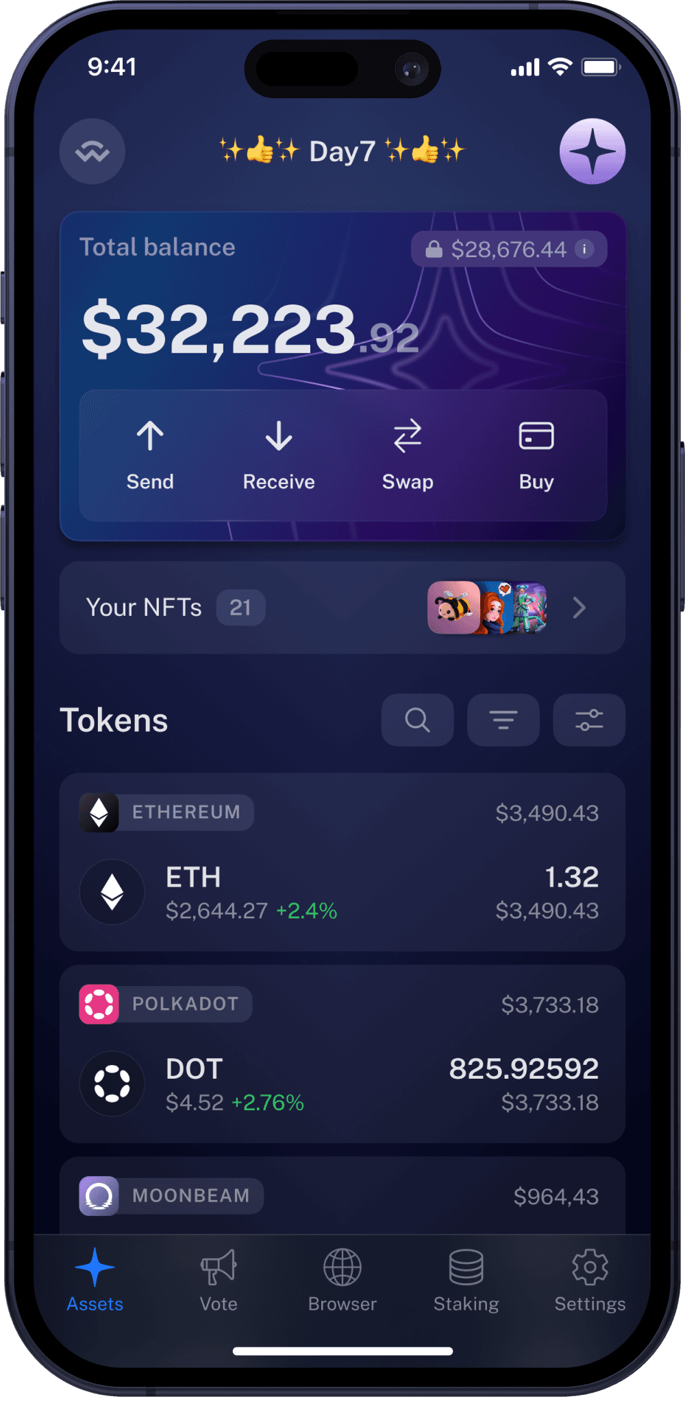 Ethereum ETH Wallet Crypto