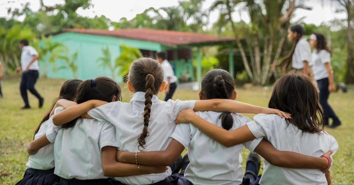man in black crew neck t-shirt and blue shorts holding woman in white and red