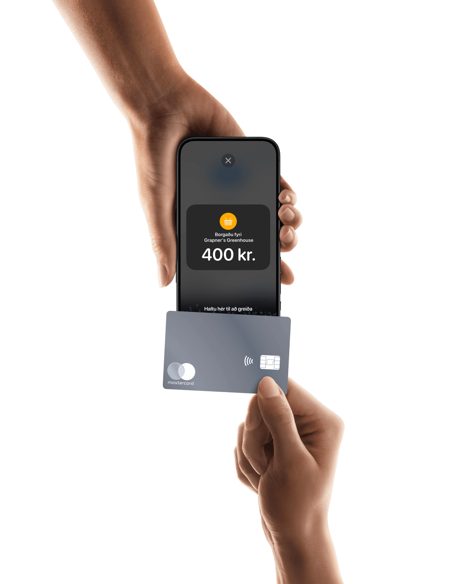 iPhone tap to pay accepting mastercard payment