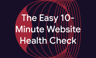 The Easy 10-Minute Website Health Check cover