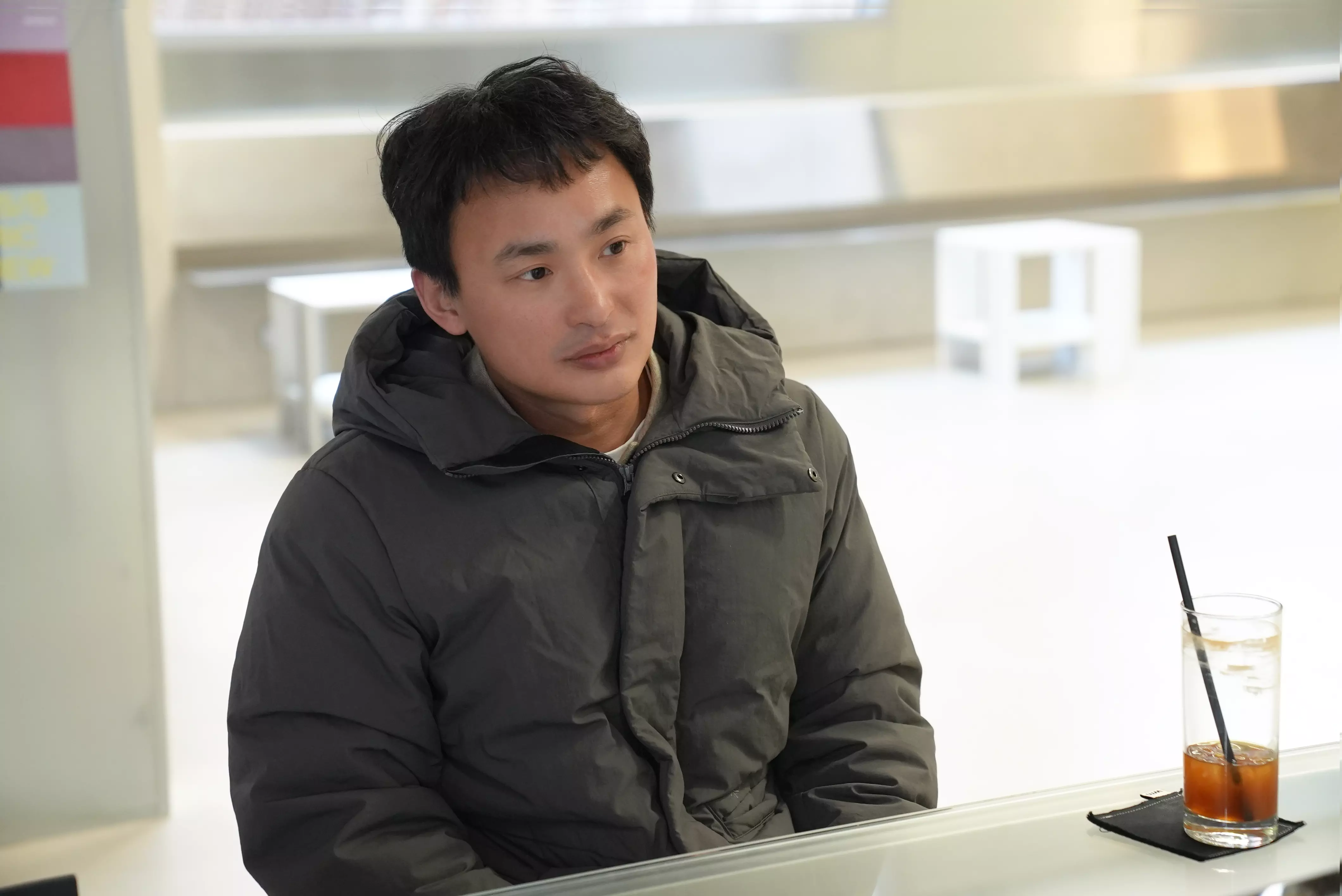 쏘카 박정우 팀장이 인터뷰 하는 모습