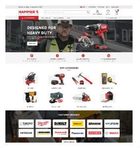 Hardware Store mockup