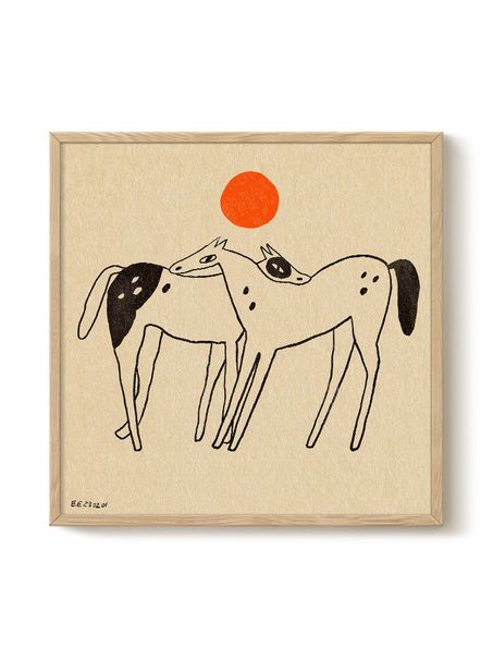 You and Me Art Print