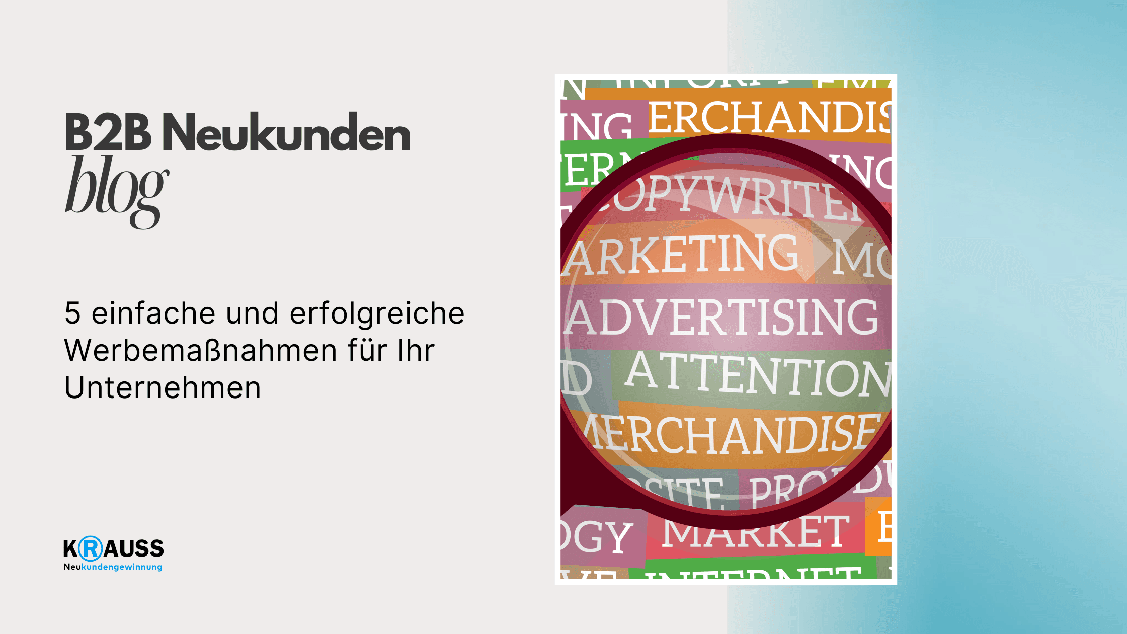 KRAUSS Neukundengewinnung