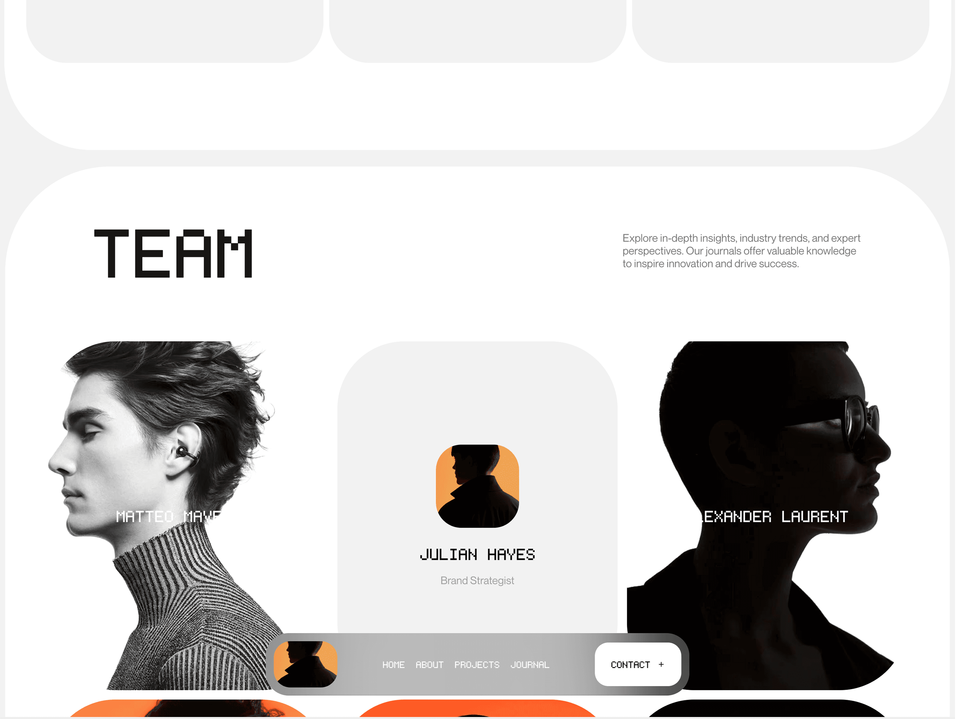 Magentto - Stylish Portfolio Template