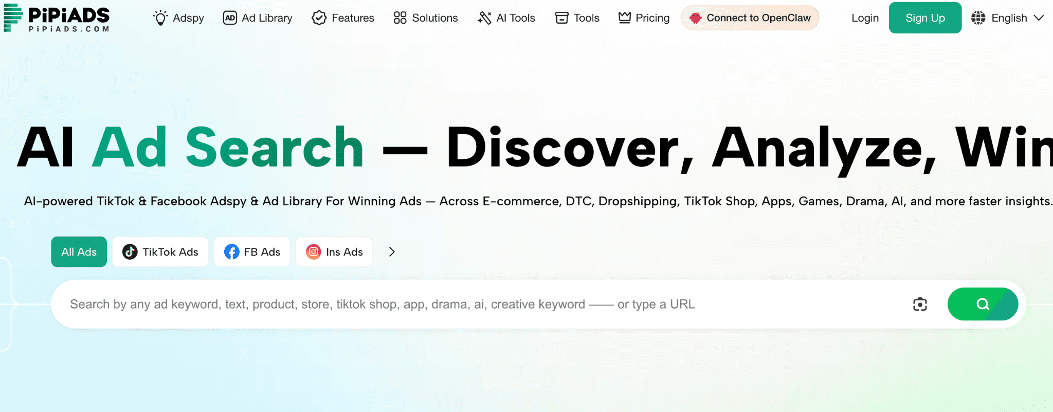 PiPiADS TikTok-Focused Alternative