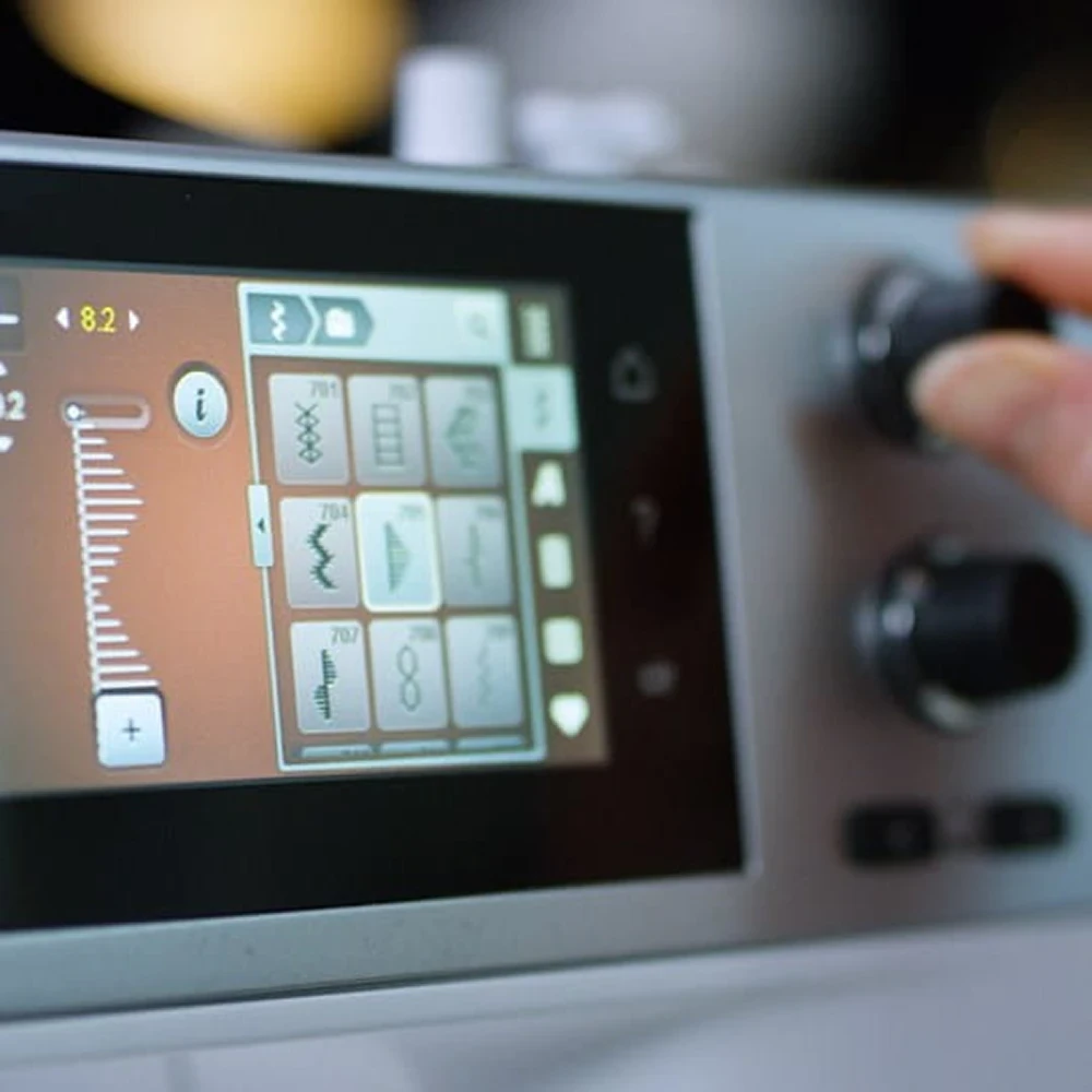 utilisation de Bernina 480
