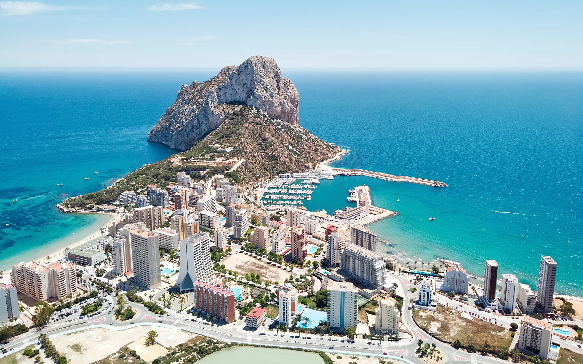 Vi sykler blant annet innom Calpe denne dagen | Expa Travel
