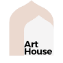 A minimalist logo features a stylized archway with the words "Art House," evoking a sense of artistic community in Bradenton, FL.