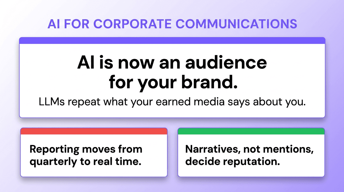 Three key takeaways about AI for corporate communications for boardroom leaders