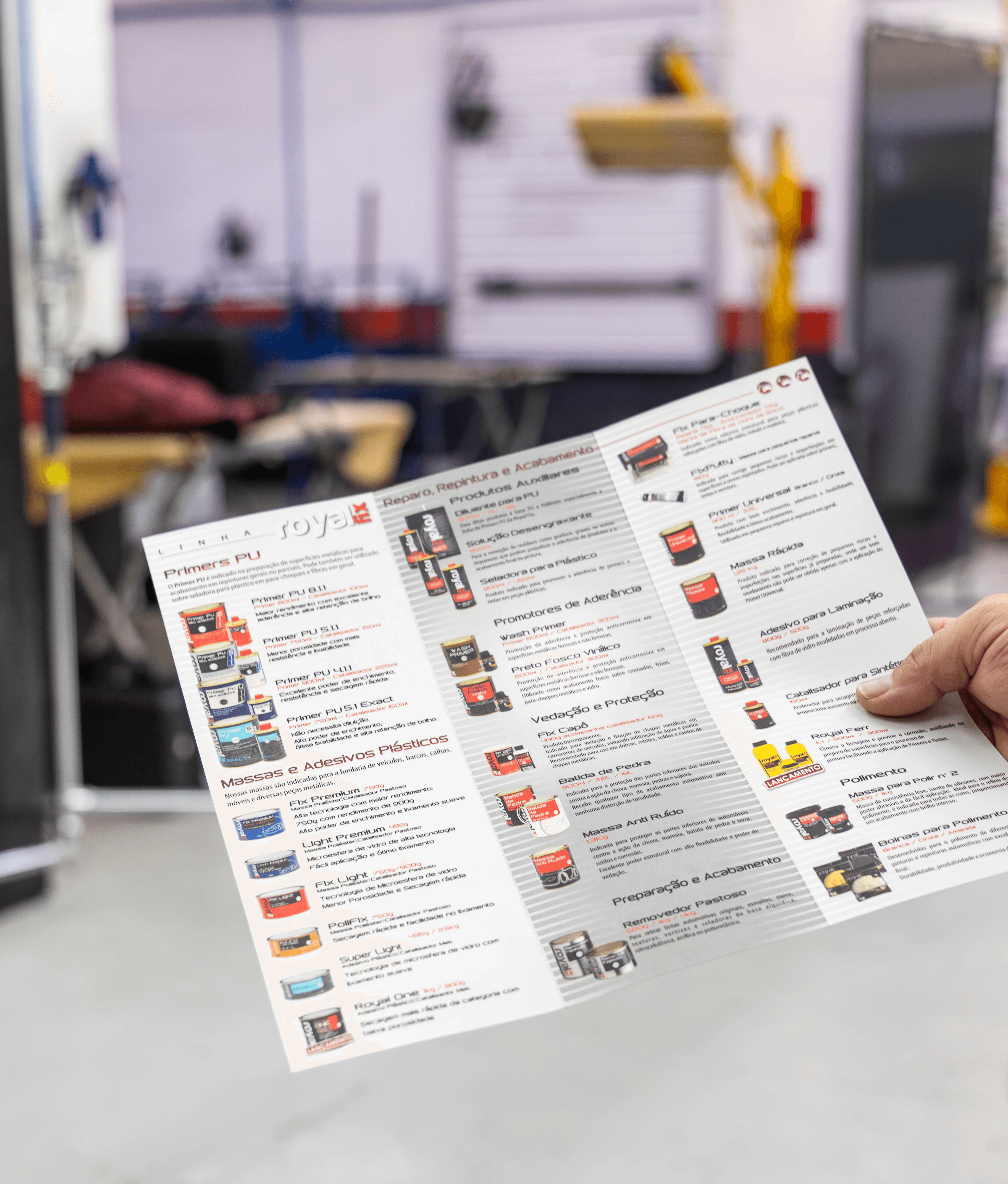 catálogo de produtos Royal Fix