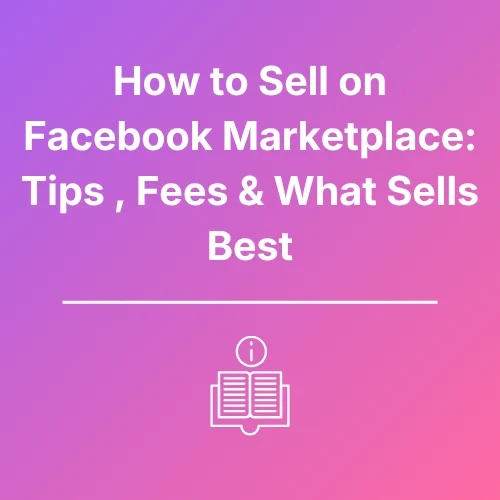 How To Sell On Facebook Marketplace - Featured