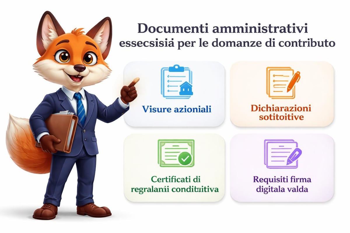 Documentazione amministrativa per bandi