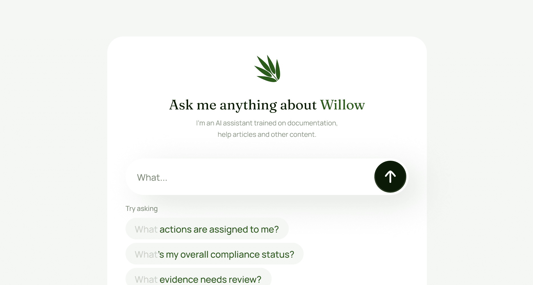 AI-driven suggestions in aged care compliance software highlighting risks, gaps, and recommended actions