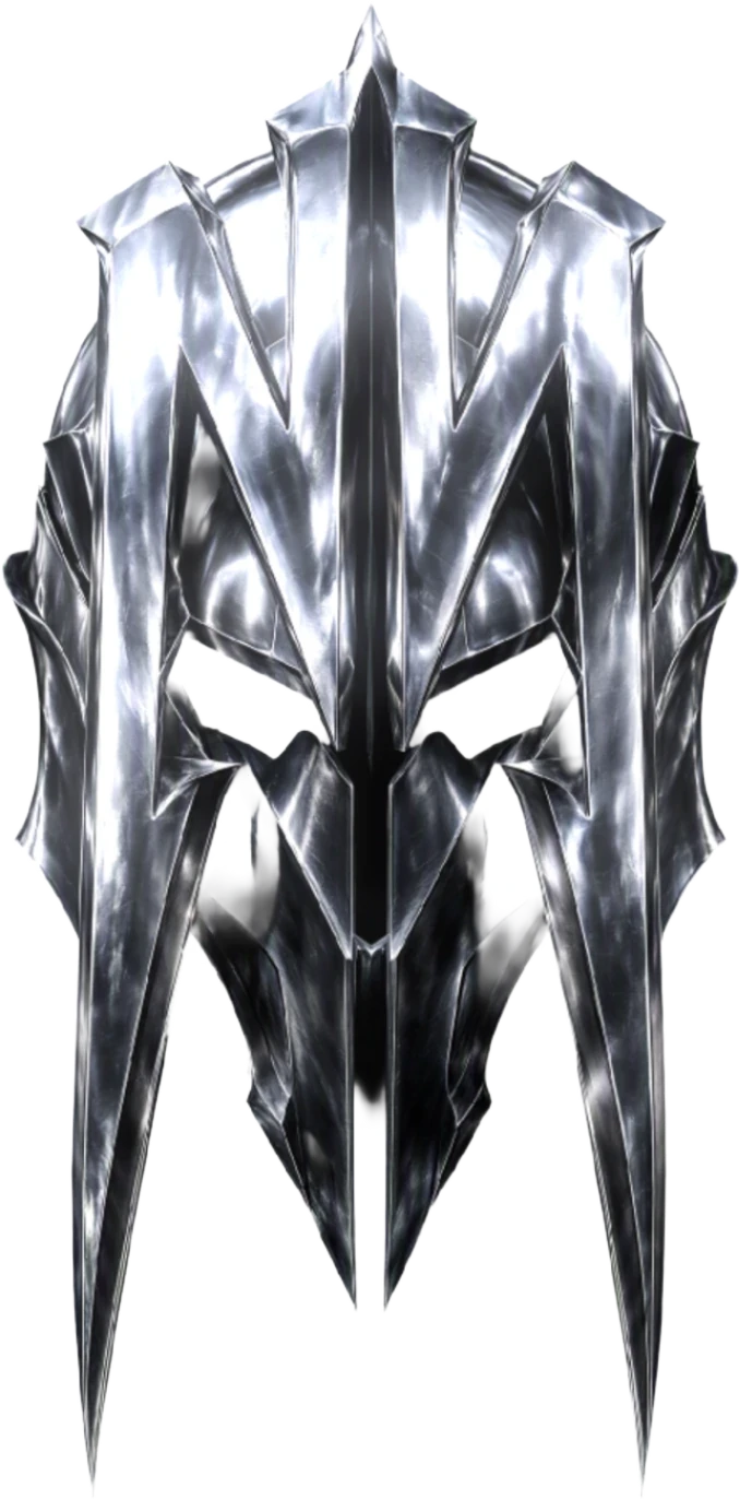 NOVATRON chrome helmet mark
