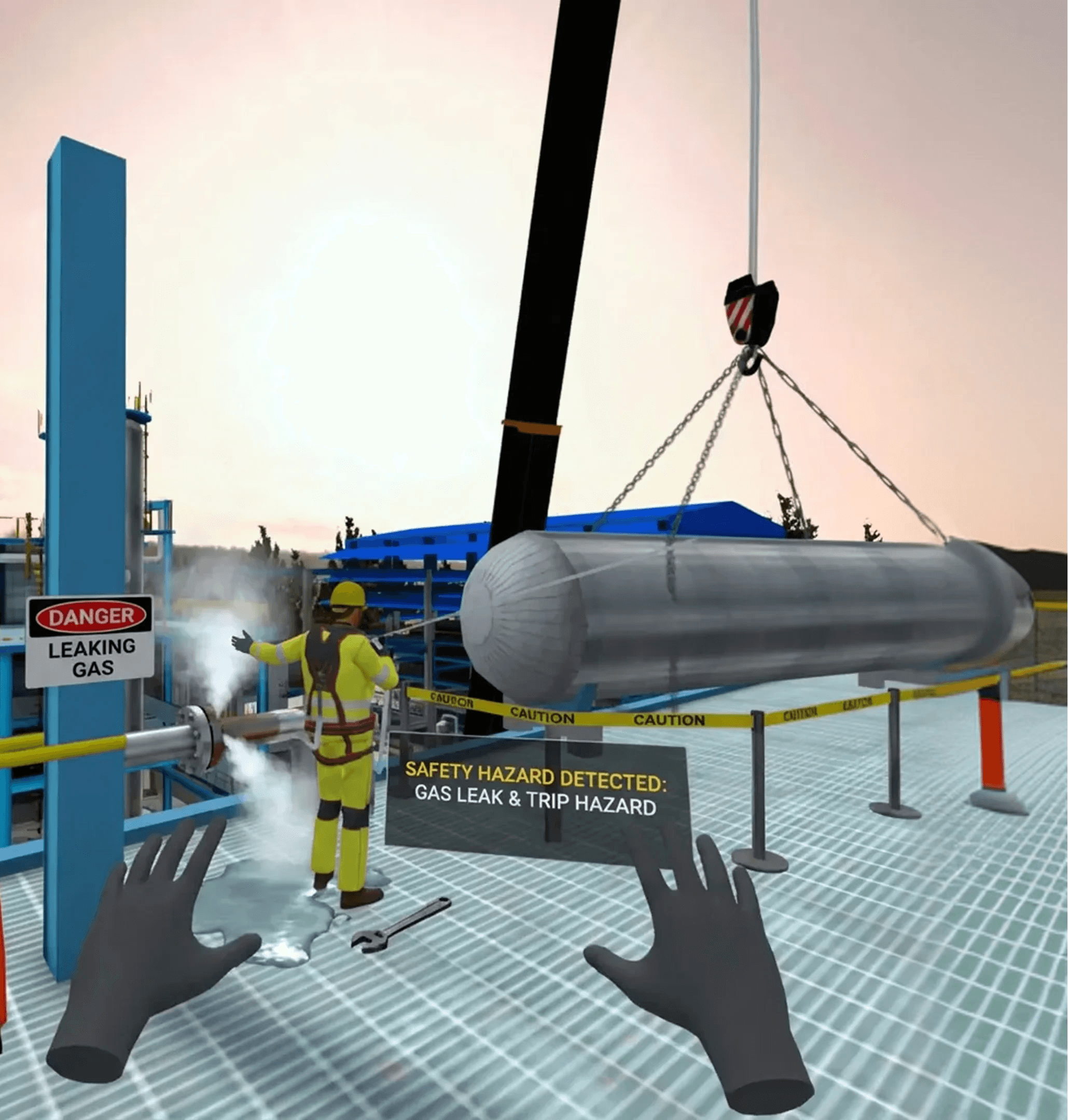 a man wearing a mask and holding a remote