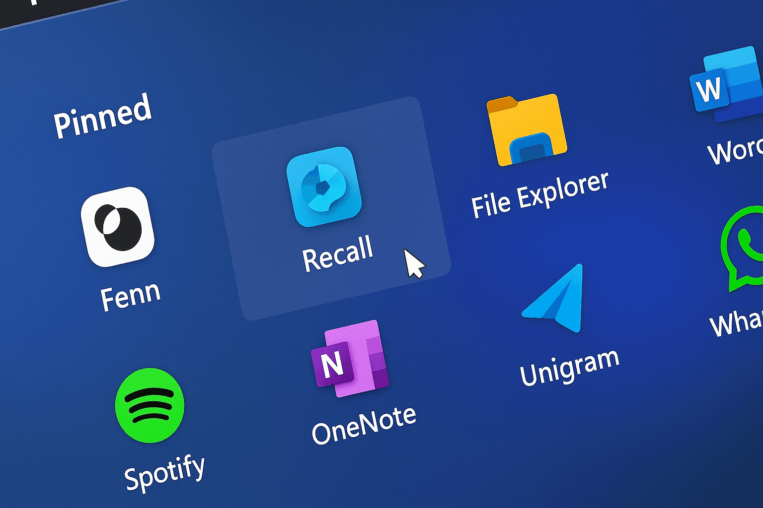 Windows Recall on Mac, private alternative with Fenn