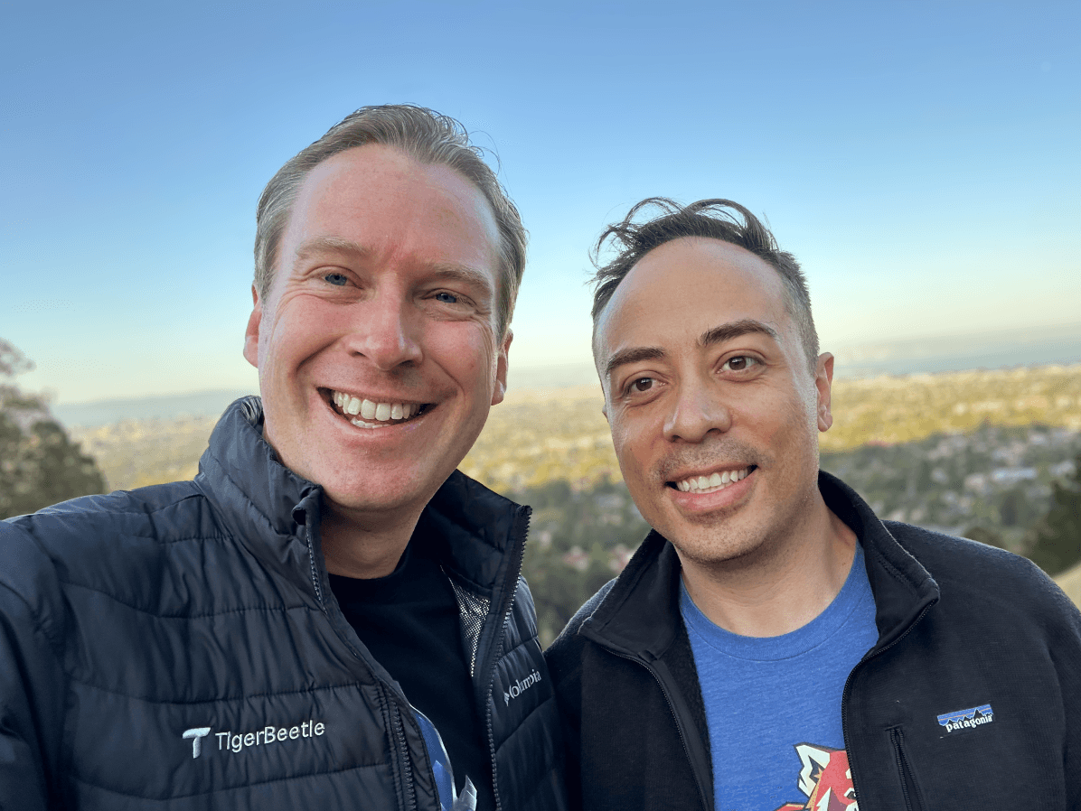 Joran Dirk Greef and Alex Gallego on their yearly Walk & Talk, 2024