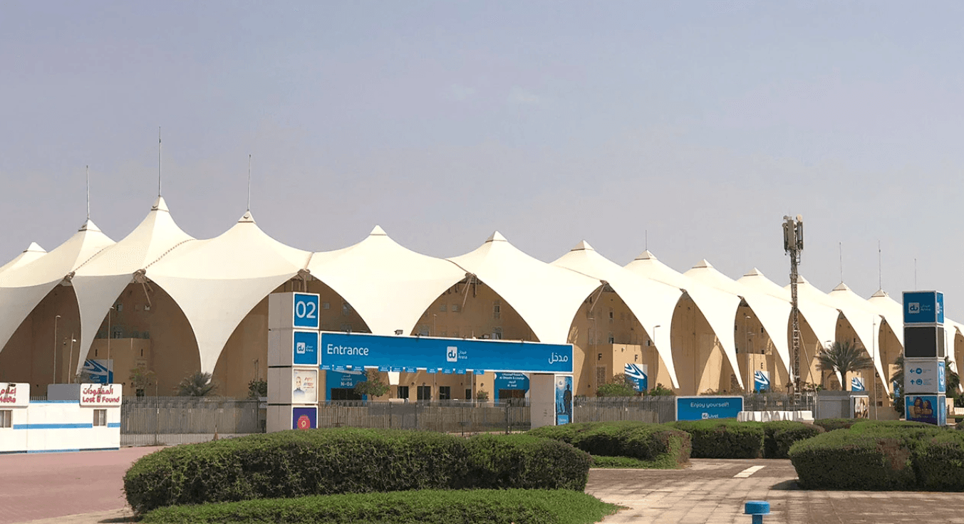Yas Island gets crowded when there is an event at the Etihad Arena