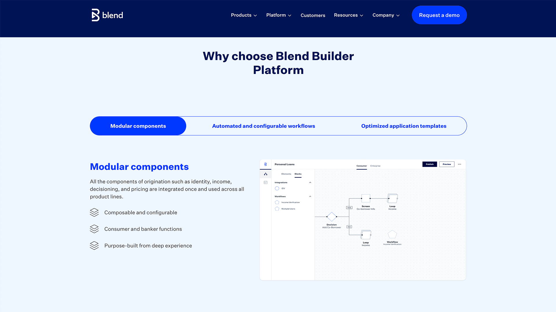 An image from Blend's website