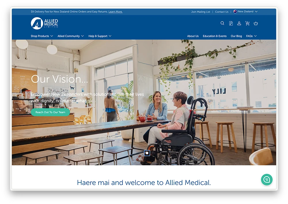 Allied Medical Shopify Plus Build