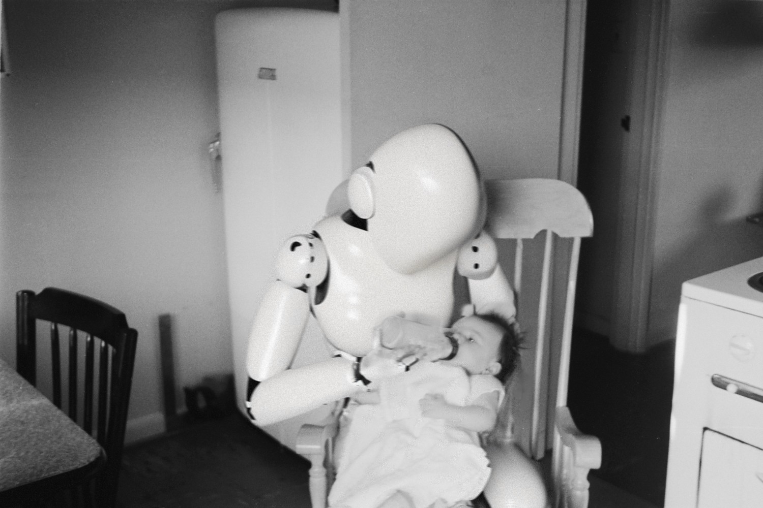 woman holding a handmade vase