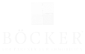 Böcker logo for real estate.