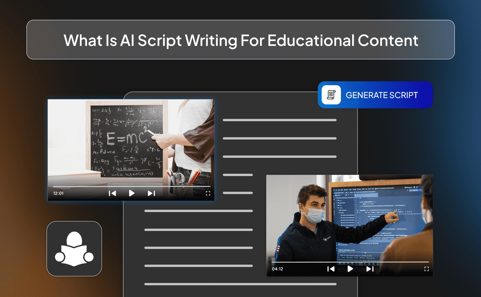 What is AI Script Writing for Educational Content