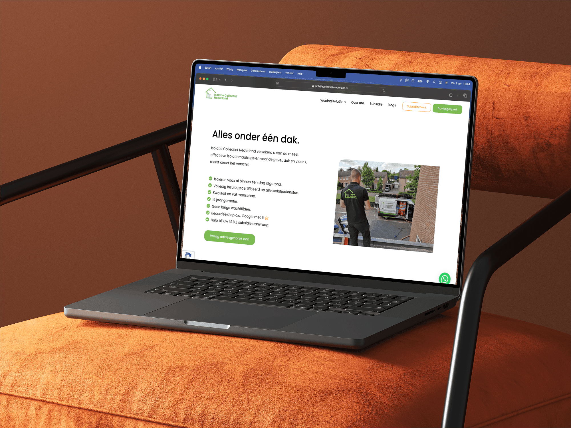 website isolatie collectief nederland