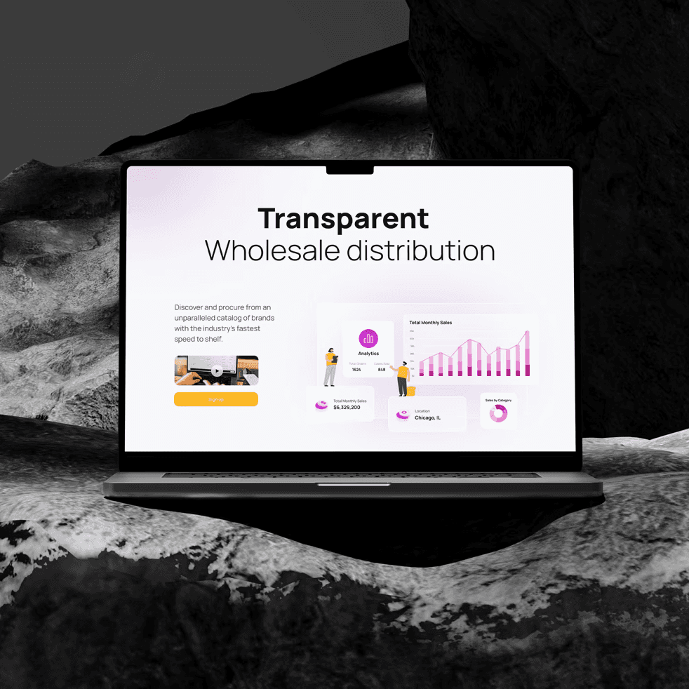 Pod Foods – Landing page